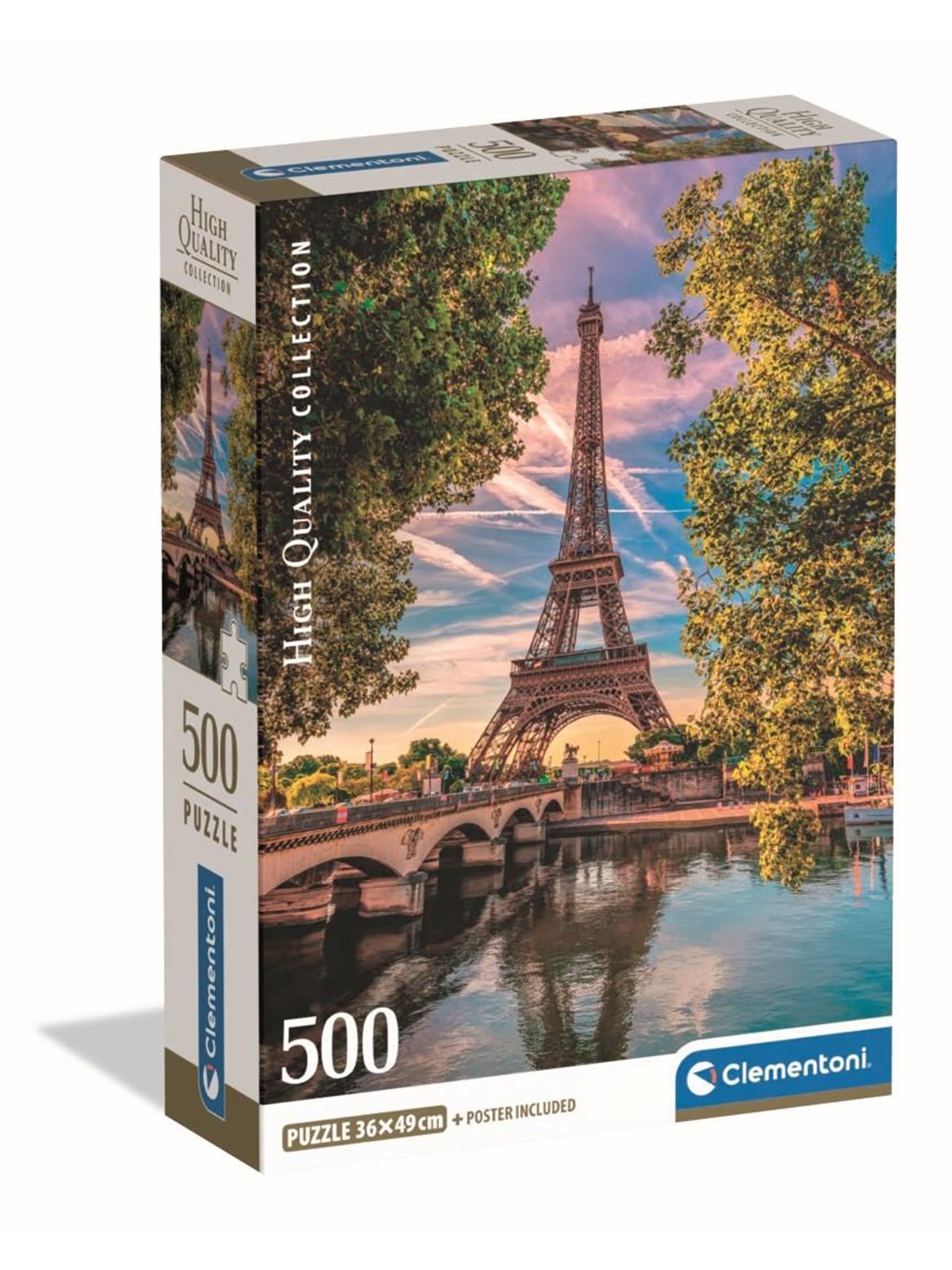 Clementoni Jigsaw Puzzle Along the Seine 500pcs. 2D Puzzles
