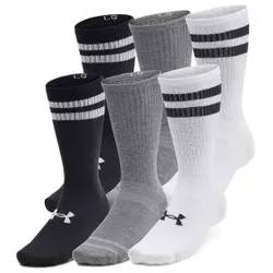Under Armour 6P Essential Crew Socks Mixed Polyester Small