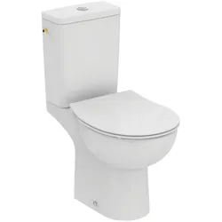 Ideal Standard Eurovit Stand-Tiefspül-WC-Paket W843301 36,5x62x79cm, ohne Spülrand, weiß