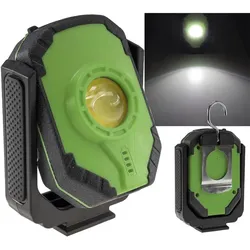 ChiliTec LED Akku-Arbeitsleuchte "CAL COB 500" LiIon Akku, Magnethalter, 15W, 1000lm