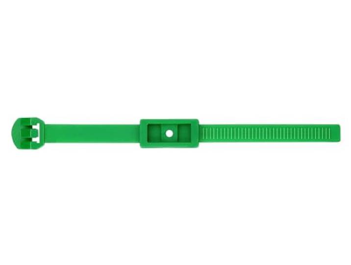 Black+Decker Plantenklemmen, 20 stuks, plantenbinders, verstelbare plantenclips, kunststof, groen