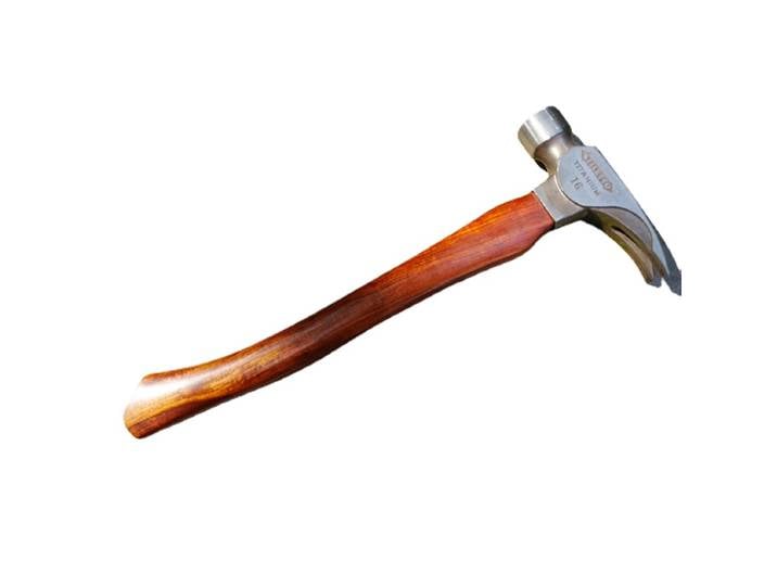 Tête de marteau à griffes de charpentier, outils multifonctions, marteaux durables, extérieur, autodéfense professionnelle, titane, accessoires de géologie