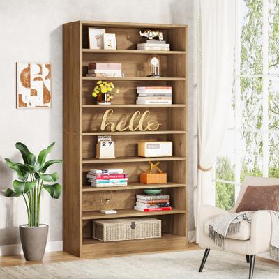 OEM Bookcase, Open Display Storage Shelf, Organizer Cabinet Bookshelf Accent Shelving for Living Room, Home Office, Library, Bedroom