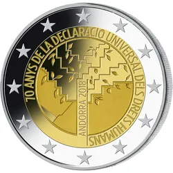 Andorra 2018 70. Jahrestag Allgemeinen Deklaration