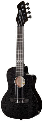 Ortega RUHZ-CE-SBK Concert Satin Black Matte Open Pore