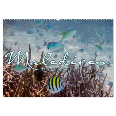 Unterwasserwelt der Malediven III (Wandkalender 2027 DIN A2 quer), CALVENDO Monatskalender