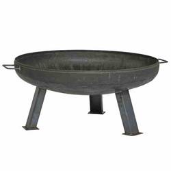 Siena Garden Feuerstelle Feuerschale Anthrazit FS 80