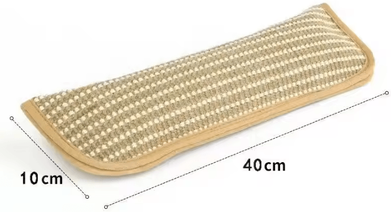 Inspire Curations Catnip Scratch & Chew Pillow Interactive Cat Scratcher Toy For Claw Care & Play l 40x10cm