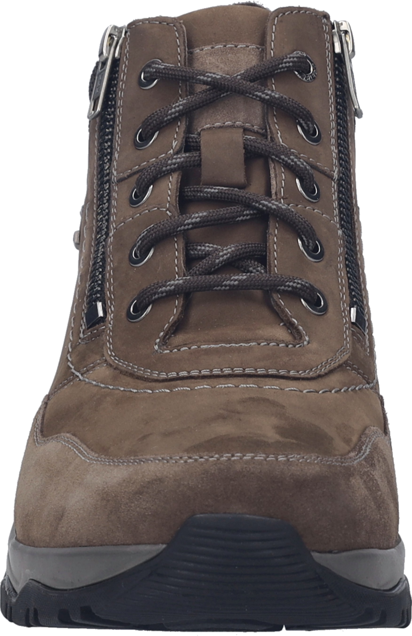 Schnürboots JOSEF SEIBEL "Leroy 57", Herren, Gr. 45, braun, Leder, Schuhe Schnürboots, Trekking Schuh, Bequemschuh in Schuhweite H braun 45