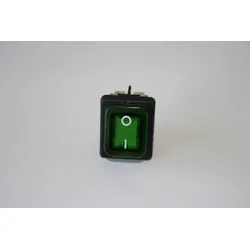 ELMAG Hauptschalter (grün bel. 220V) grün - 9104121 - grün
