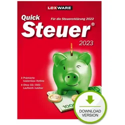 Lexware QuickSteuer 2023 1 license(s) für Windows