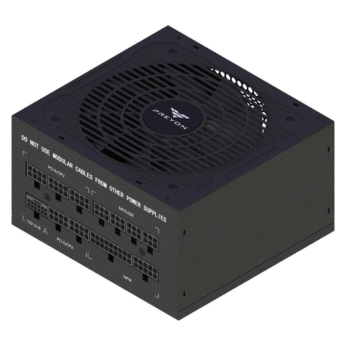 Preyon EAGLE POWER GOLD 1000W / ATX / 1000W / 80 PLUS Gold / 120 mm / Modular (1000 W) (PEPG1000W)