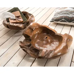 die Faktorei »Teakholz« Wurzelschale Ø 30 cm