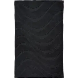 Badematte LINA schwarz (BL 67x110 cm) - BL 67x110 cm