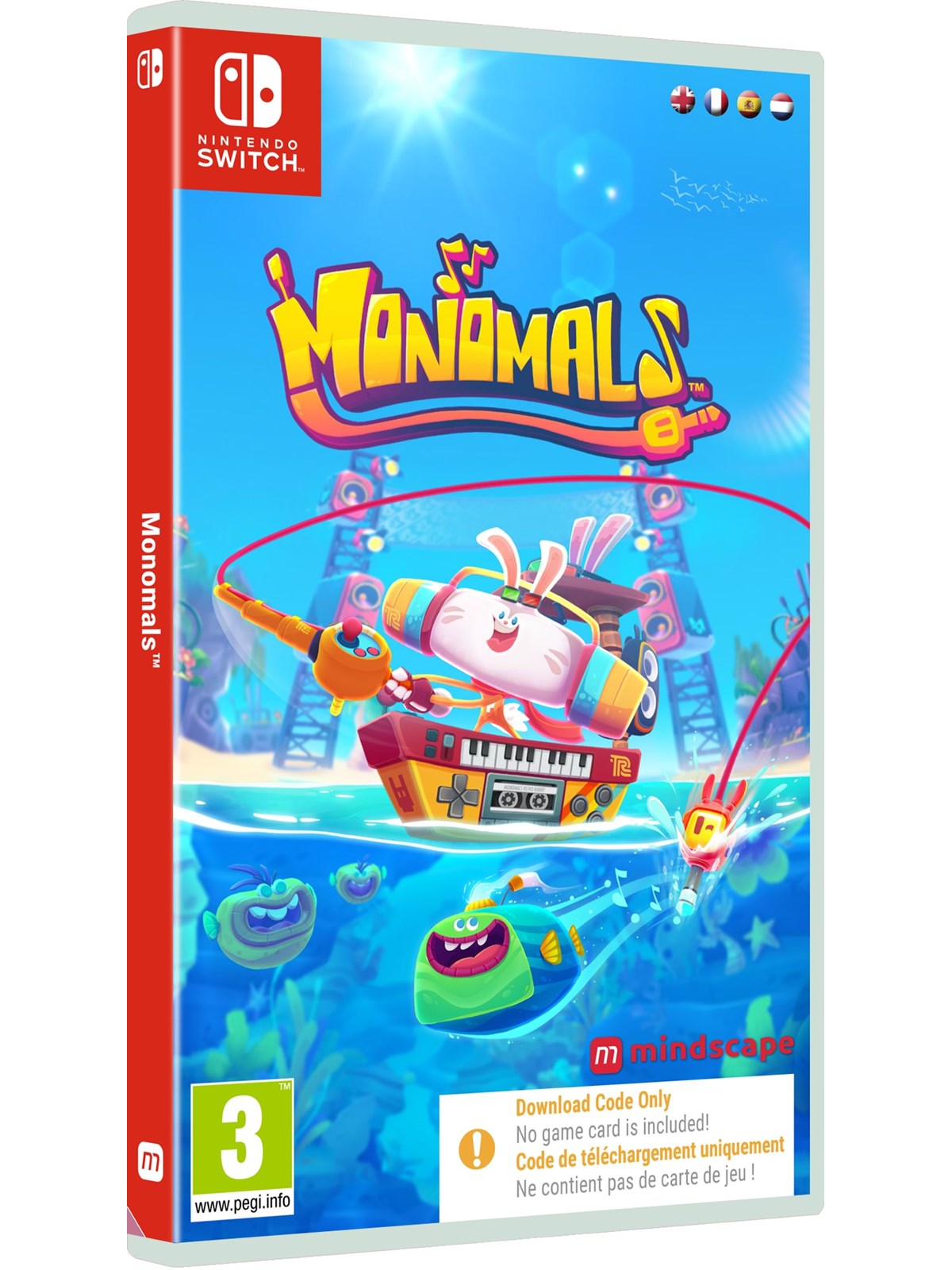 Monomals (Code in a Box) - Nintendo Switch - Plattform - PEGI 3