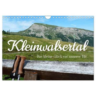 Kleinwalsertal - Das kleine Glück vor unserer Tür (Wandkalender 2027 DIN A4 quer), CALVENDO Monatskalender