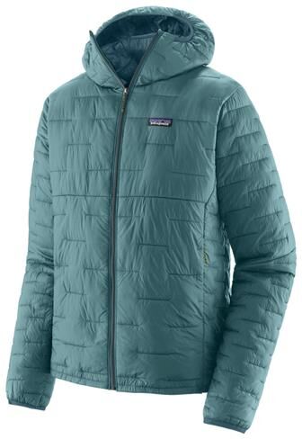 Patagonia Mens Micro Puff Hoody, Wetland Blue XXL