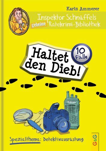 Karin Ammerer - Inspektor Schnüffels geheime Ratekrimi Bibliothek - Haltet den Dieb! - Preis vom 13.10.2026 11:25:28 h