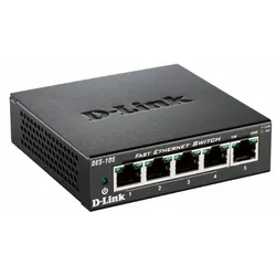 D-Link DES-105 Unmanaged L2 Schwarz