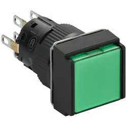 Schneider Electric Grüner Leuchtdrucktaster XB6ECW3B2P