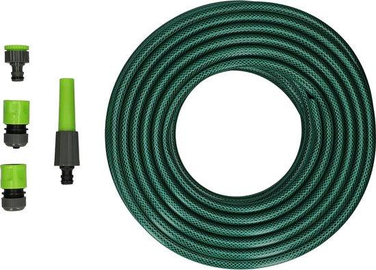 Markenlos Flexibele Tuinslang, Groen, 30 meter