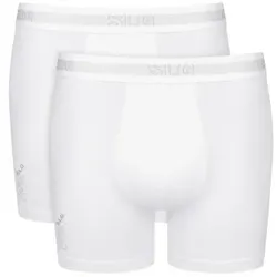 Sloggi 2P SLG Base Short Weiß Baumwolle Medium Herren