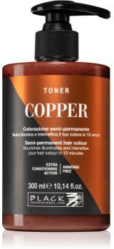 Black Professional Line Toner toner para tons naturais Copper 300 ml. Toner