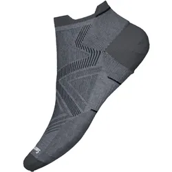 Smartwool, Unisex, Sportsocken, Run Zero Cushion Low Ankle (M), Grau