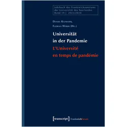 Universität in der Pandemie / L/'université en temps de pandémie, Fachbücher von Florian Weber, Daniel Kazmaier