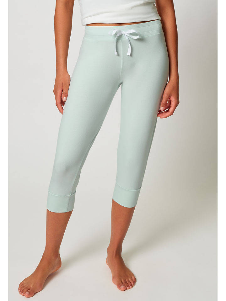 Skiny Pyjama-Hose in Mint - 38
