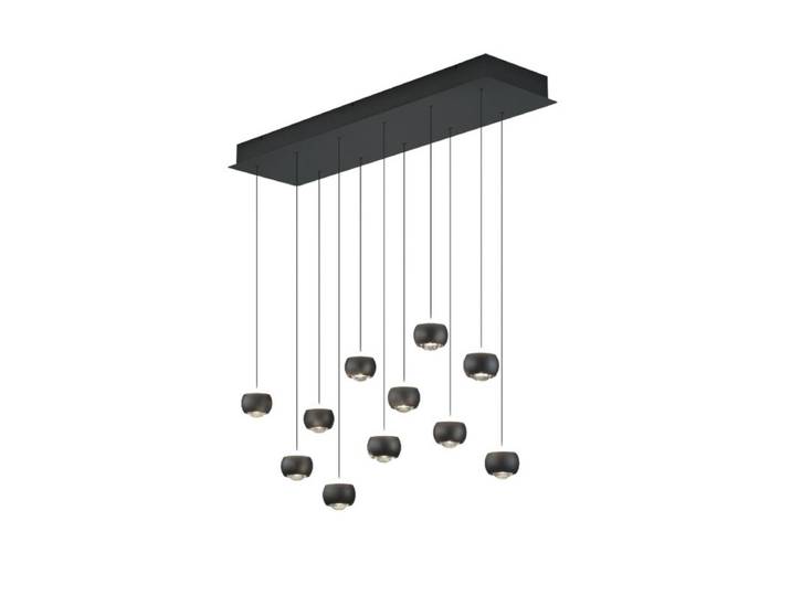 Musterring Pendelleuchte Cannon, LED, 11-flammig, inkl. Fernbedi