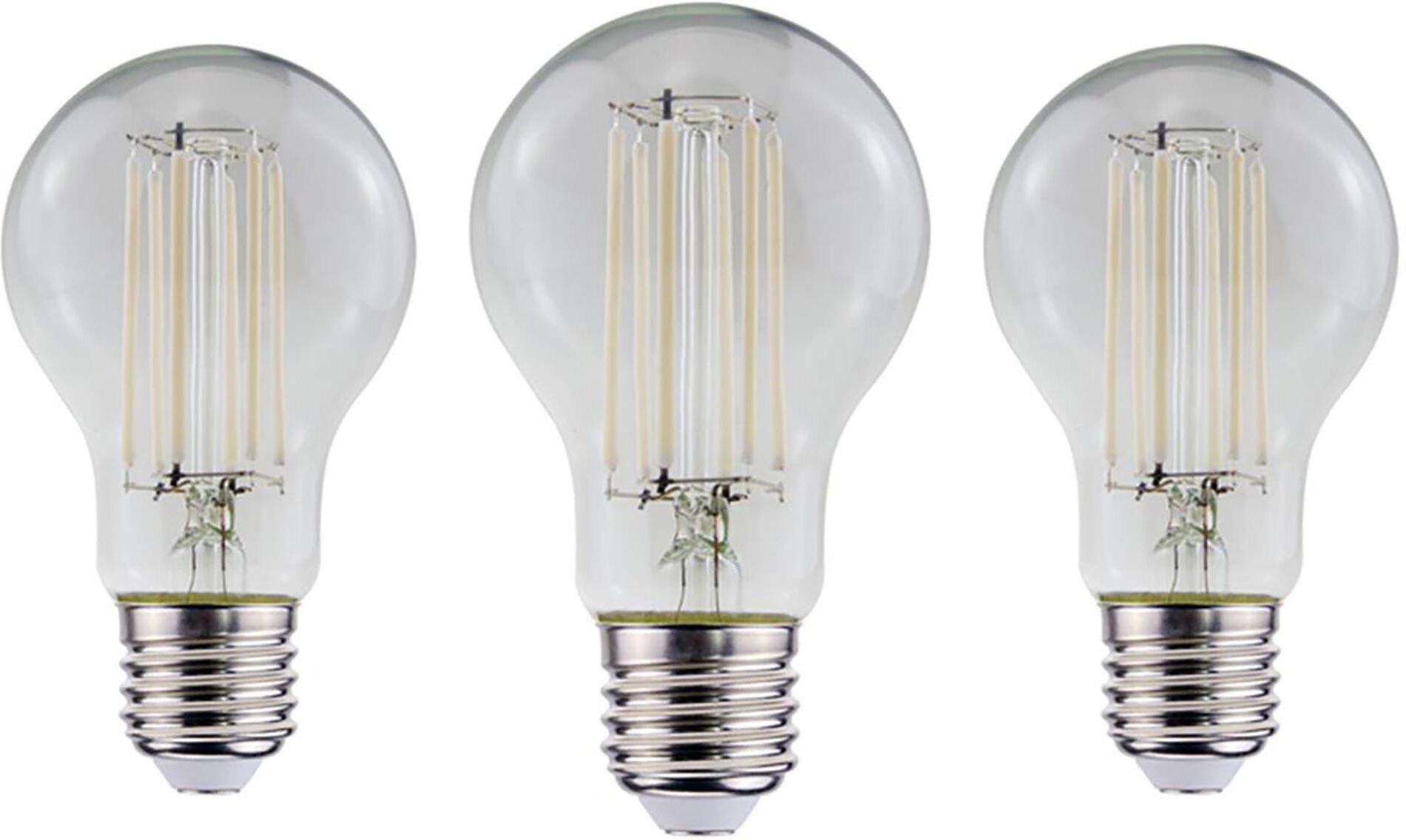 Suprema 3 LAMPADINE  LED FILAMENTO BIANCO GOCCIA E27 10,5W 1521 lm 4000K LUCE BIANCA Ø60x108mm