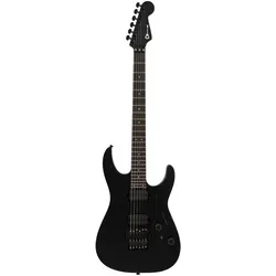 Charvel Pro-Mod Plus Dinky DK24 HH FR EB EB Satin Black - E-Gitarre
