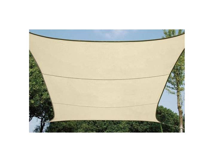 Sonnensegel Perel 360 cm Quadratisch - Farbe: beige - Sonnensegel