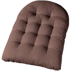 HÄNGESESSEL-KISSEN braun – halbrund, 80/120 cm