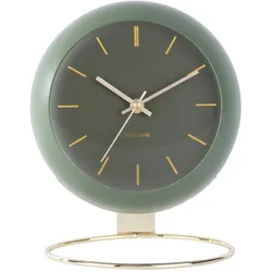 Karlsson, Tischuhr, Table clock Globe moss green, Des.Armando Breeveld