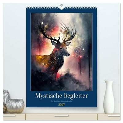 Mystische Begleiter (hochwertiger Premium Wandkalender 2027 DIN A2 hoch), Kunstdruck in Hochglanz