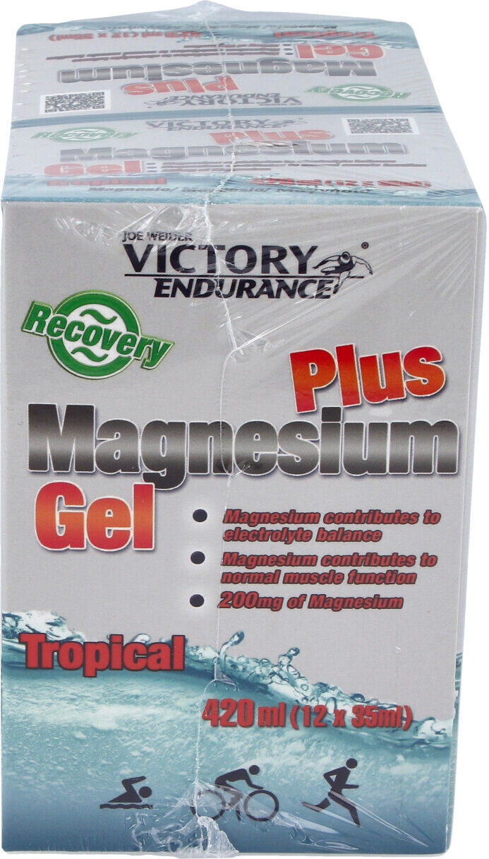 Weider victory endurance magnesium plus gel tripocal 12ud