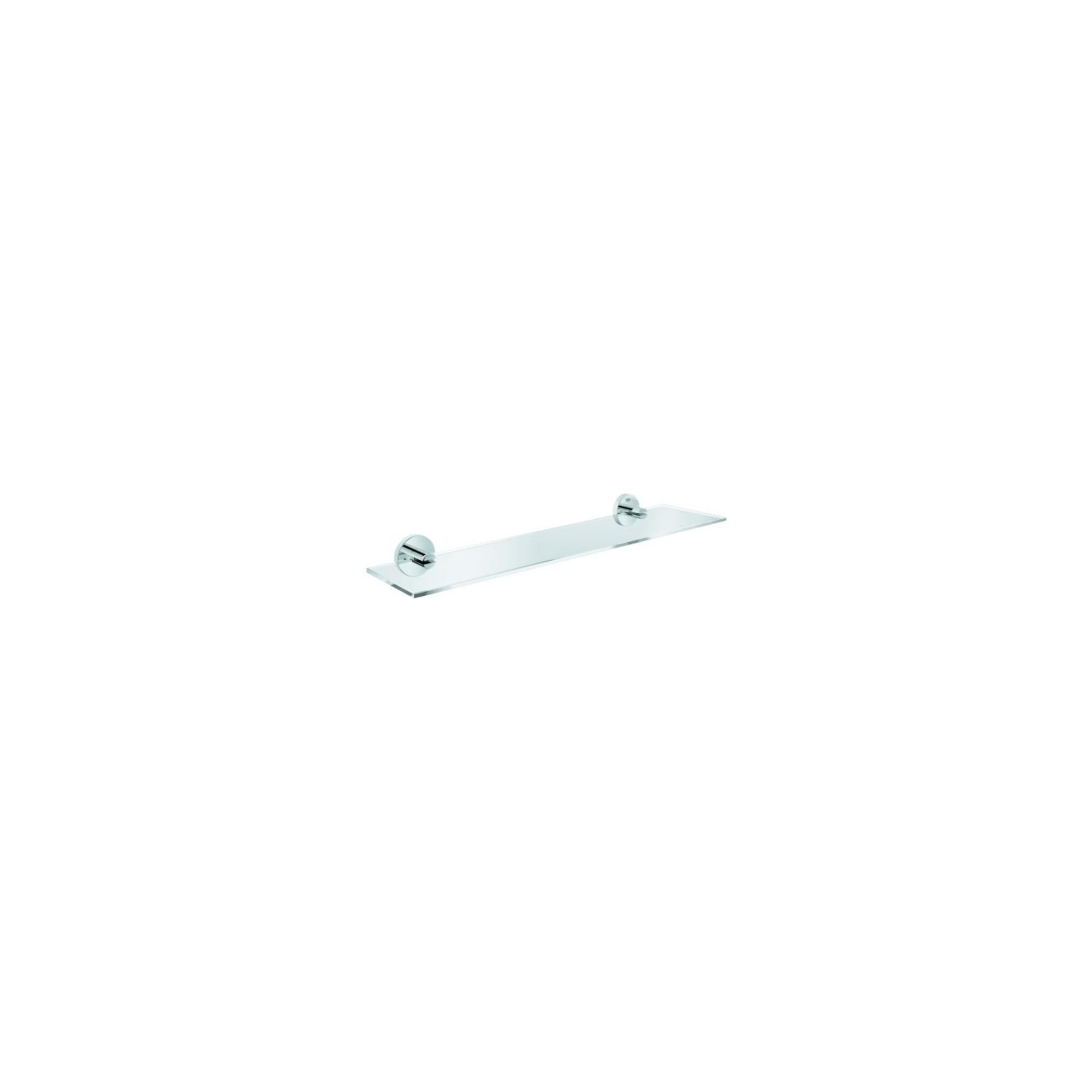 Grohe Glasablage Essentials 53cm, verdeckte Befestigung, chrom (40799001)