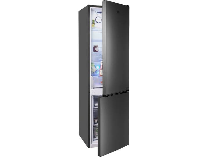 BEKO Kühl-/Gefrierkombination B7RCNA408HG , Energieeffizienz: A, silber (manhattan gray), Rechtsanschlag, Kühlschränke, Kühl-/Gefrierkombination