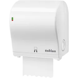 Wepa, Papierhandtuchspender, AutoCut-Spender MIDI weiss Rollenhandtuchspender mit automatischem Papierabriss