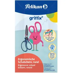 Pelikan 819145 Büro- & Bastelschere Universal Gerader Schnitt Blau