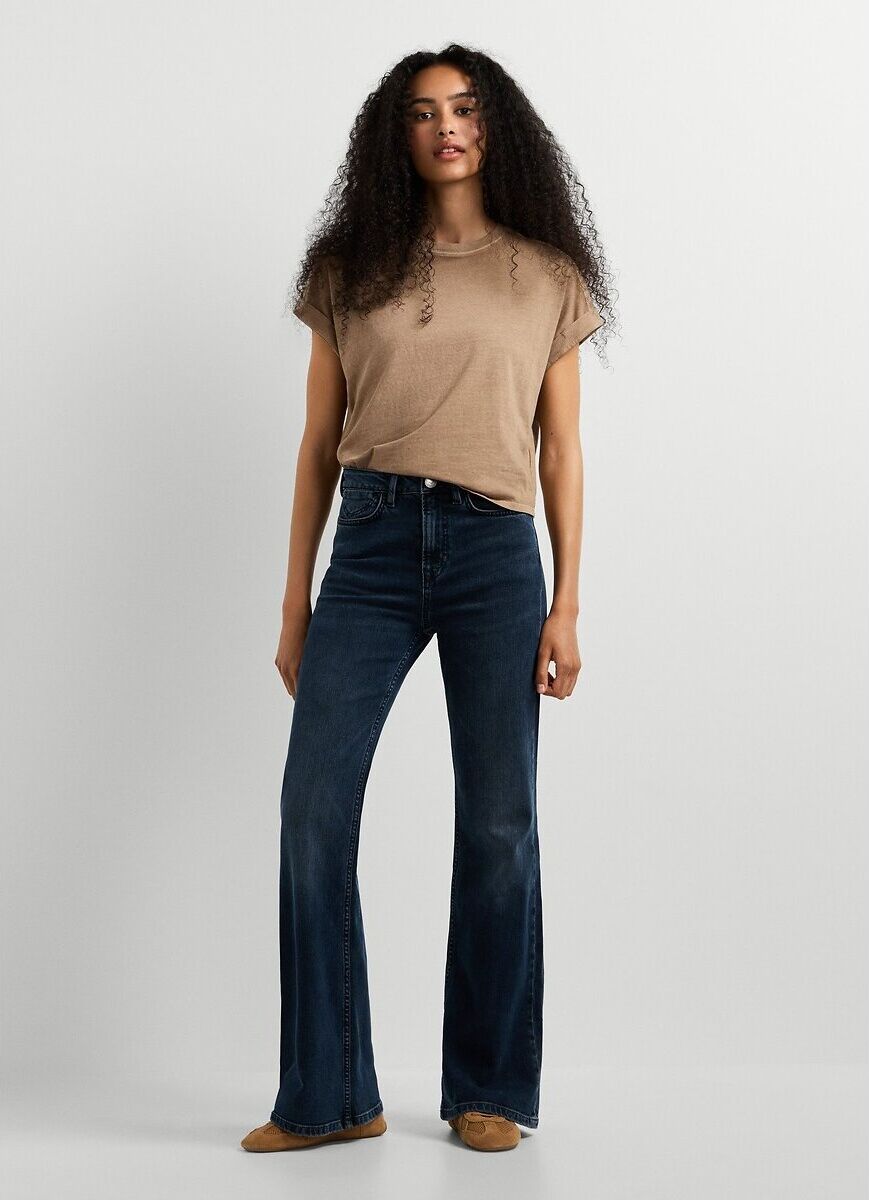 PEPE JEANS Jean flare taille haute WILLA
