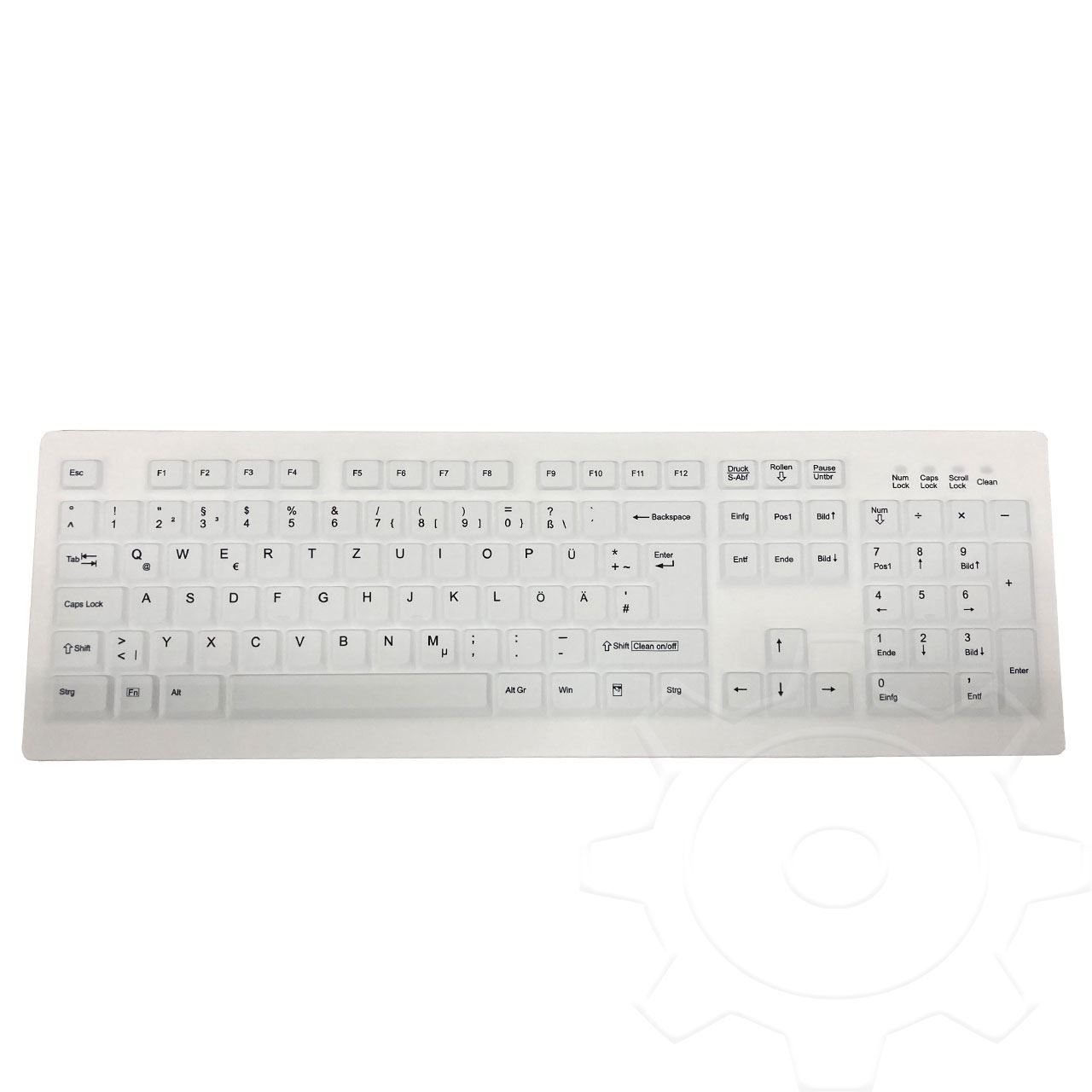 Contour Active Key AK-C8100F-FU1-W/GE USB Deutsch weiß (kabelgebunden)