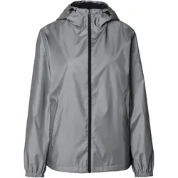Tchibo - Reflektierende Sportjacke - Damen - Gr. 40 - silber/print