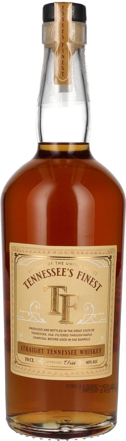 TENNESSEE'S FINEST Straight Tennessee Whiskey 40% Vol. 0,7l