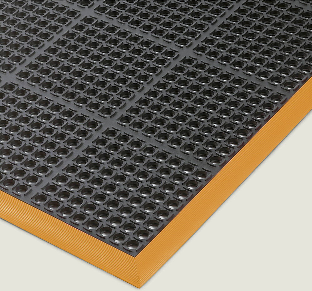 Anti-Ermüdungsmatte Safety Stance, gelocht, LxB 3150 x 970 mm NOTRAX