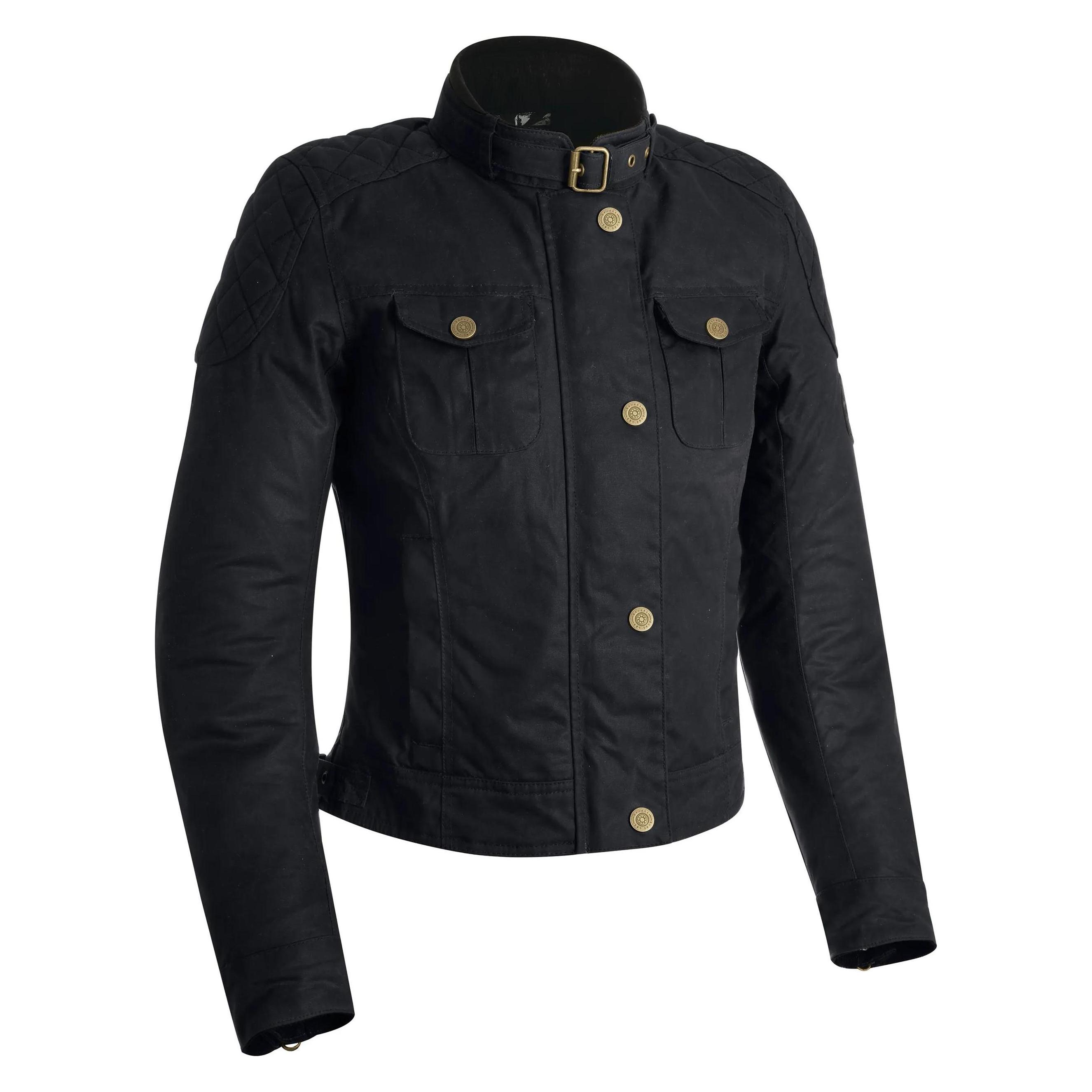 Oxford Damen Holwell 1.0 Motorradjacke, Schwarz, 34 (Damen, 34) (TW19020108)