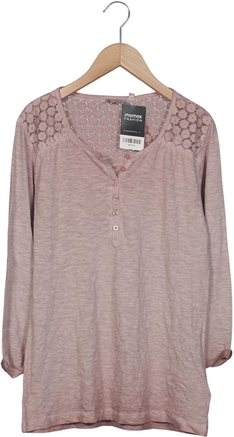 Designers Remix Damen Langarmshirt, Pink, Gr. EU 38, Baumwolle - Second Hand