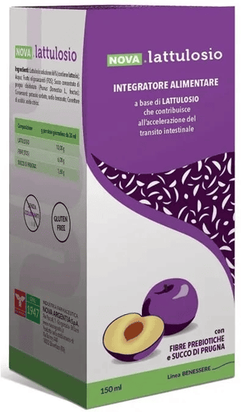 Nova Lattulosio Integratore per Regolarità Intestinale 150 ml